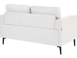 Divano 2 posti LOUSTO Tessuto Beige chiaro