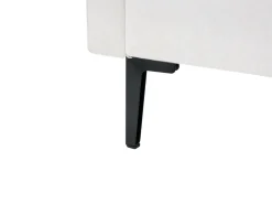Divano 2 posti LOUSTO Tessuto Beige chiaro