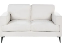 Divano 2 posti LOUSTO Tessuto Beige chiaro