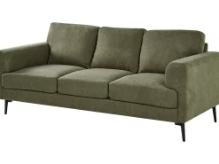 Divano 3 posti LOUSTO Tessuto Verde