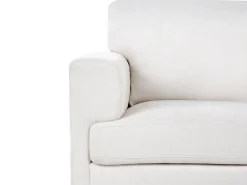 Divano 3 posti LOUSTO Tessuto Beige chiaro