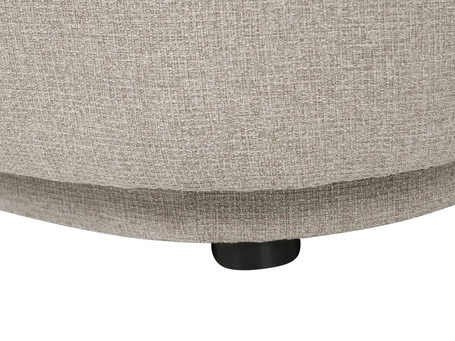 Divano 2 posti LOVBERG Tessuto Beige