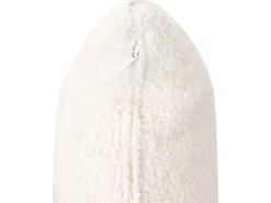 Divano 3 posti LUVOS Bouclé Bianco sporco