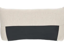 Divano 3 posti LUVOS Tessuto Beige chiaro