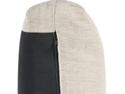 Divano 3 posti LUVOS Tessuto Beige chiaro