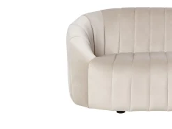 Divano 3 posti MALUNG Velluto Beige