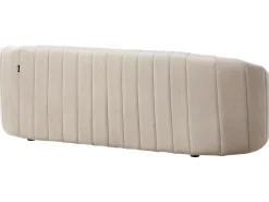 Divano 3 posti MALUNG Velluto Beige