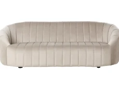 Divano 3 posti MALUNG Velluto Beige