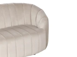 Divano 3 posti MALUNG Velluto Beige
