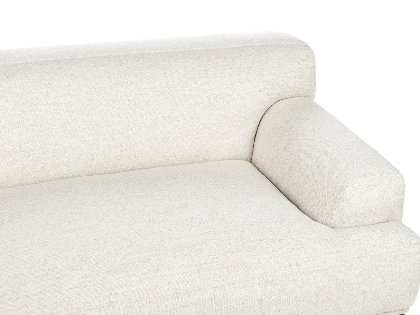 Divano 3 posti MATILA Tessuto Beige chiaro
