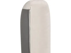 Divano 3 posti MAUNU Velluto Beige chiaro