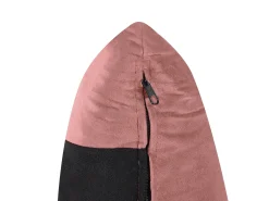 Divano 2 posti MAURA Velluto Rosa