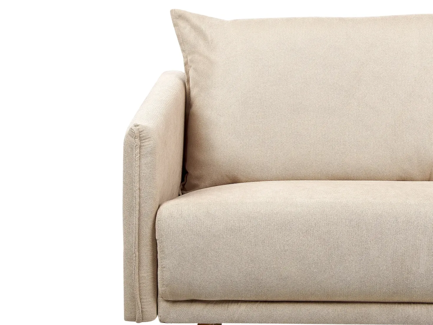 Divano 2 posti MAURA Velluto Beige