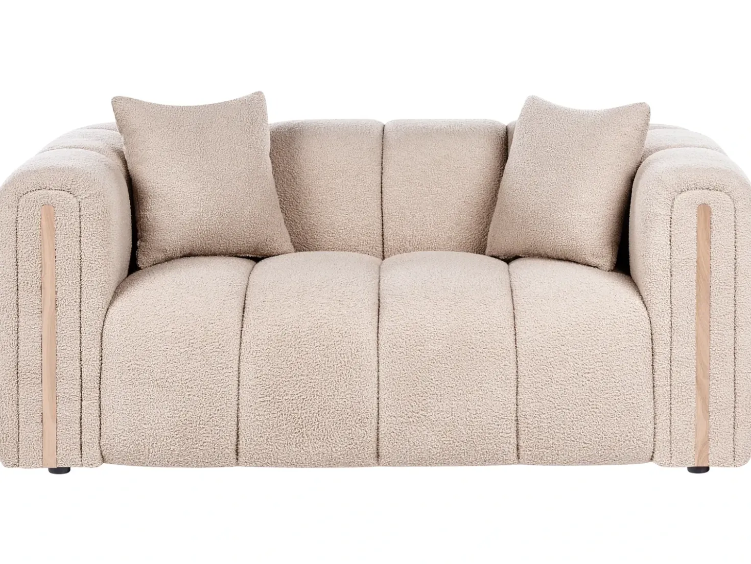 Divano 2 posti MORSIL Bouclé Beige