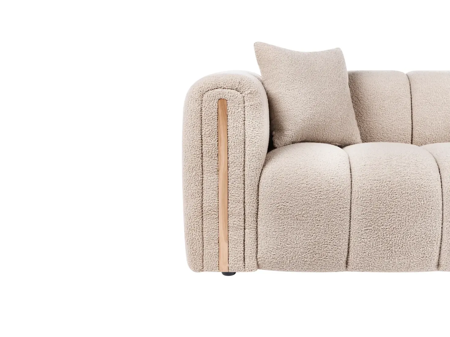 Divano 2 posti MORSIL Bouclé Beige