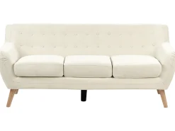 Divano 3 posti MOTALA Tessuto Beige chiaro