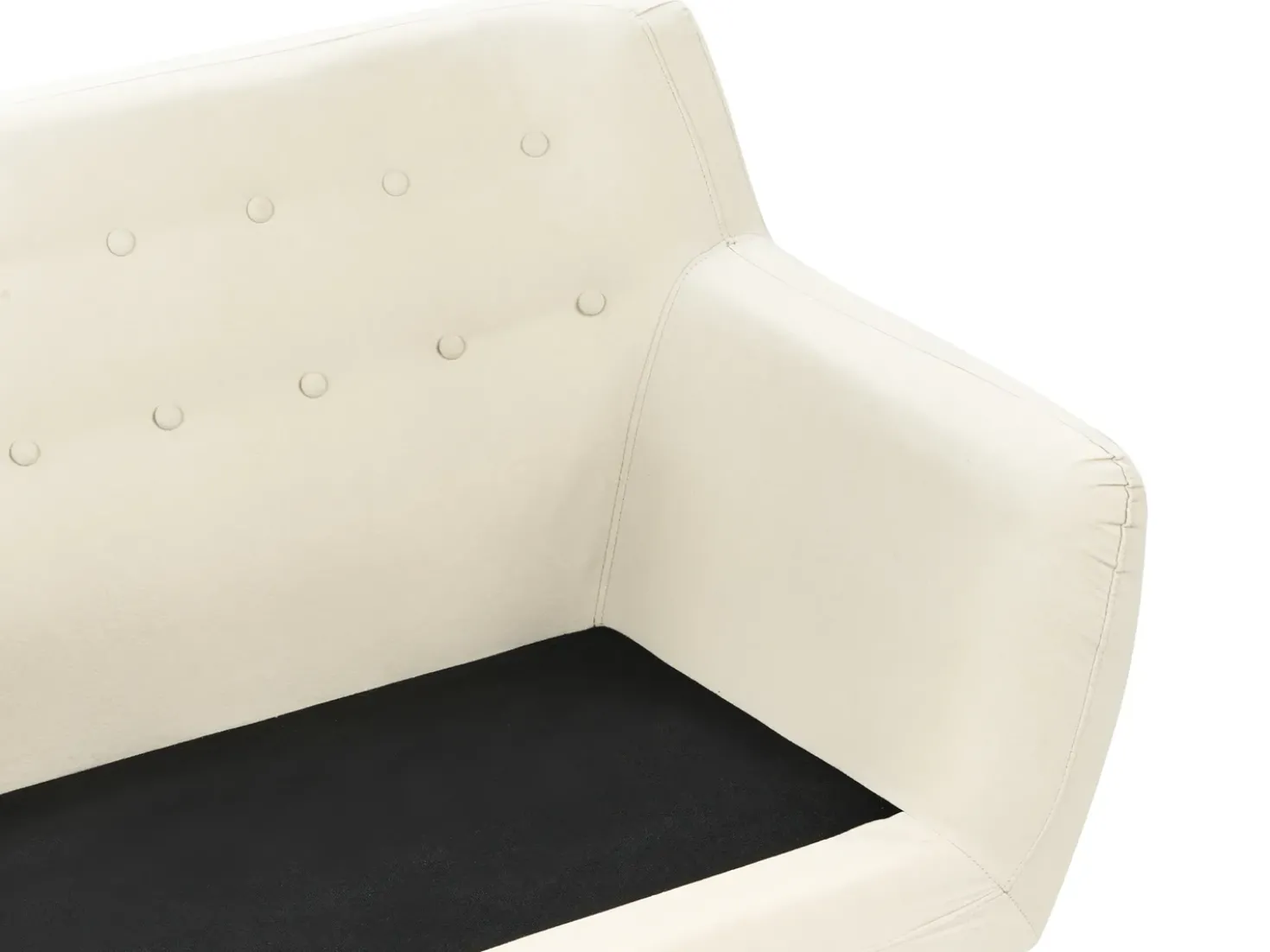 Divano 3 posti MOTALA Tessuto Beige chiaro