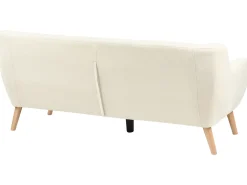 Divano 3 posti MOTALA Tessuto Beige chiaro