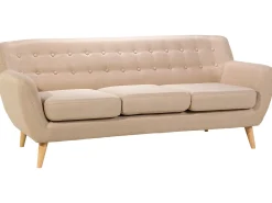 Divano 3 posti MOTALA Tessuto Beige
