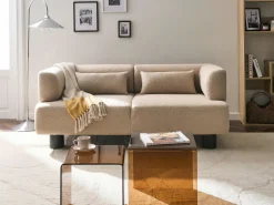 Divano 2 posti MOVIK Bouclé Beige