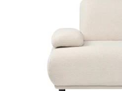 Divano 3 posti NACKA Bouclé Bianco sporco