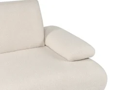 Divano 3 posti NACKA Bouclé Bianco sporco