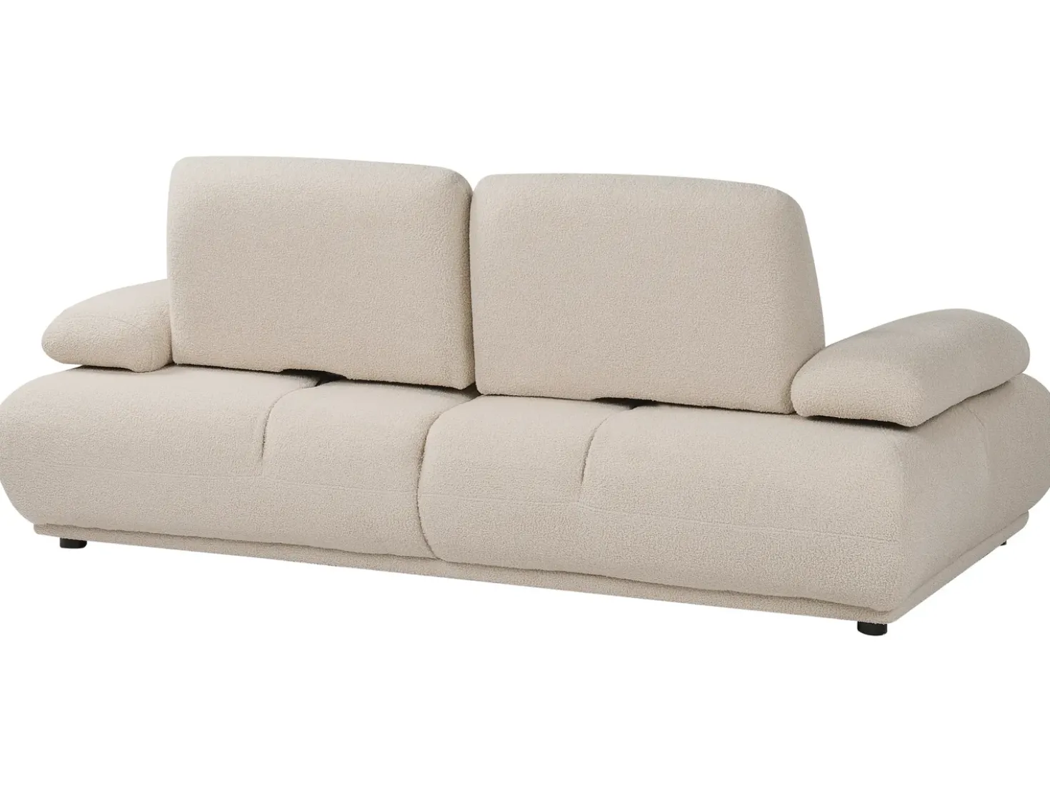 Divano 3 posti NACKA Bouclé Beige