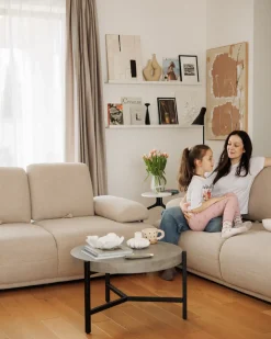 Divano 3 posti NACKA Bouclé Beige