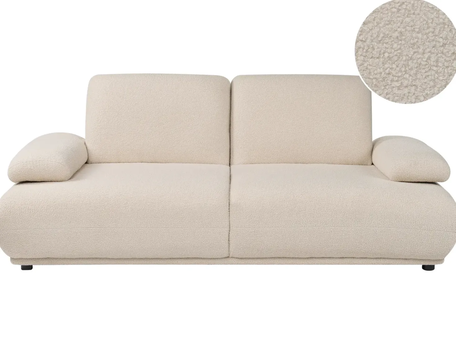 Divano 3 posti NACKA Bouclé Beige