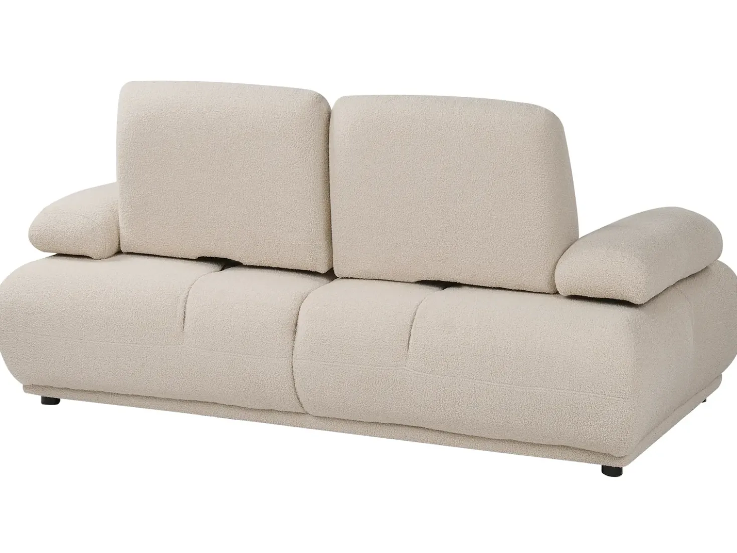 Divano 2 posti NACKA Bouclé Beige