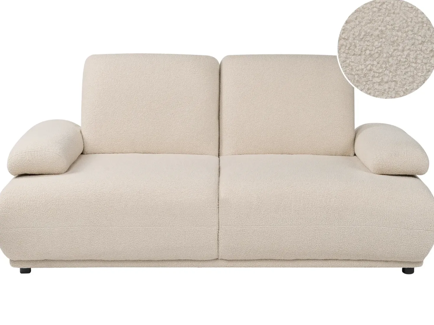 Divano 2 posti NACKA Bouclé Beige