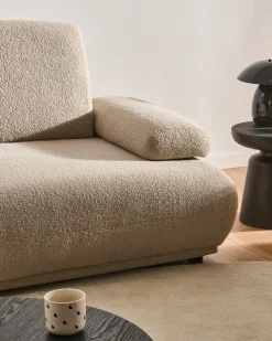 Divano 2 posti NACKA Bouclé Beige