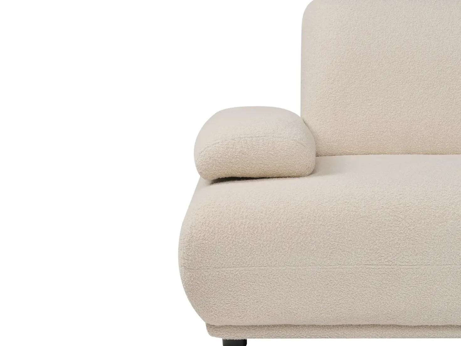 Divano 2 posti NACKA Bouclé Beige