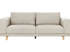 Divano 3 posti NIVALA Tessuto Beige chiaro