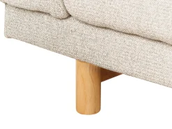 Divano 3 posti NIVALA Tessuto Beige chiaro