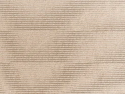 Divano 3 posti NIVALA Velluto a coste Beige