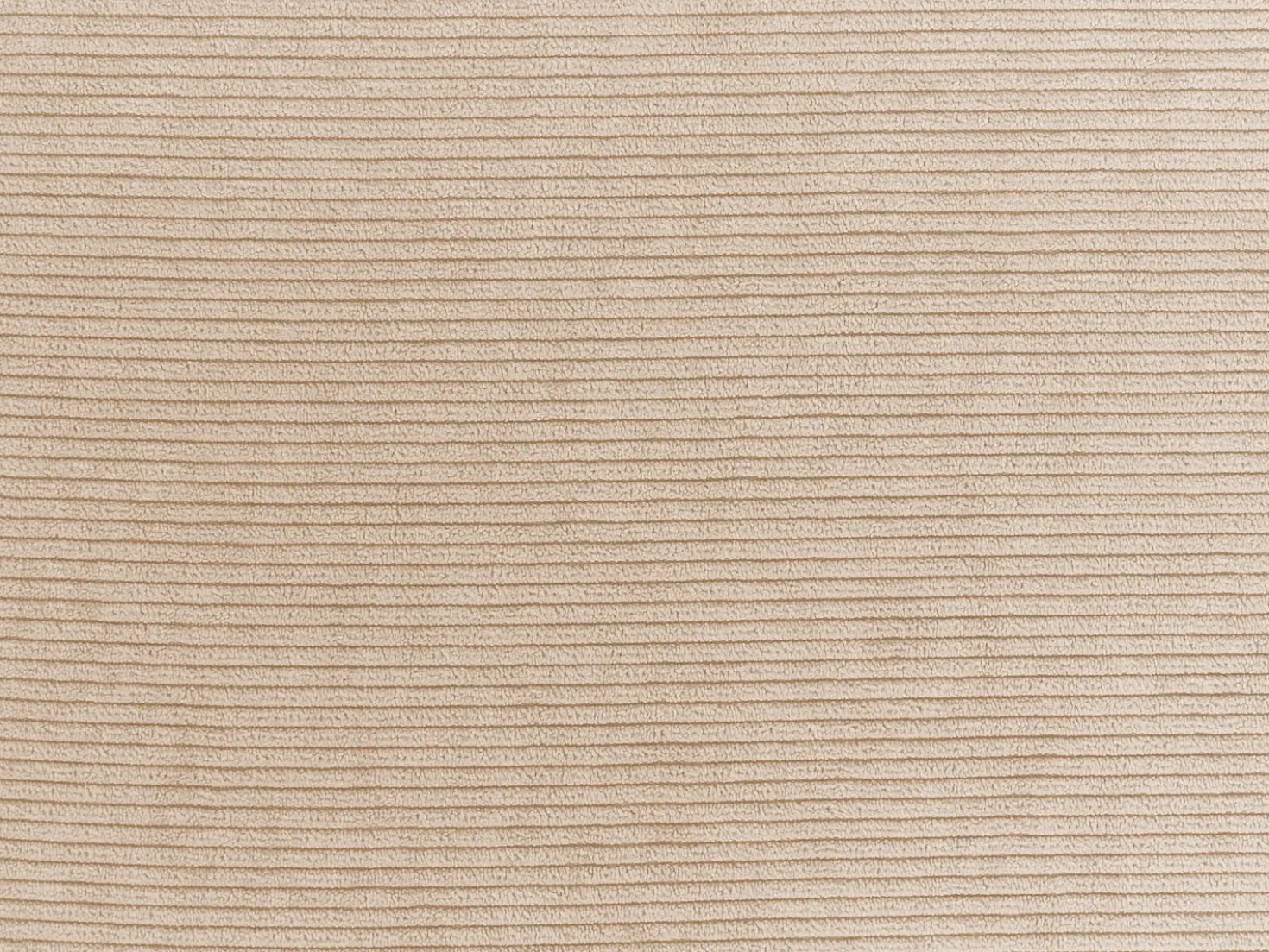 Divano 3 posti NIVALA Velluto a coste Beige