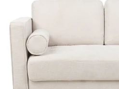 Divano 3 posti NURMO Tessuto Beige chiaro