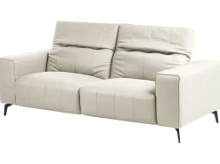 Divano 3 posti OMMEL Tessuto Beige chiaro
