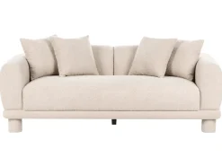 Divano 3 posti PORI Bouclé Beige