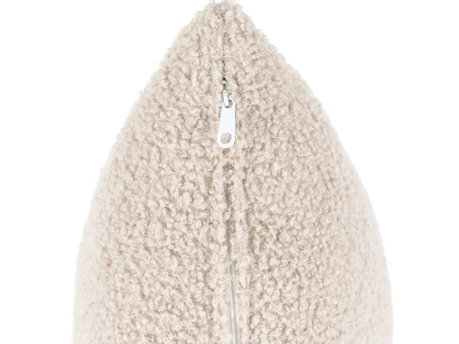 Divano 3 posti PORI Bouclé Beige