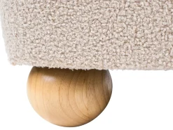 Divano 2 posti RATTVIK Bouclé Beige