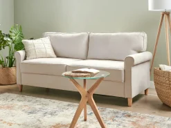 Divano 3 posti RONNEBY Tessuto Beige