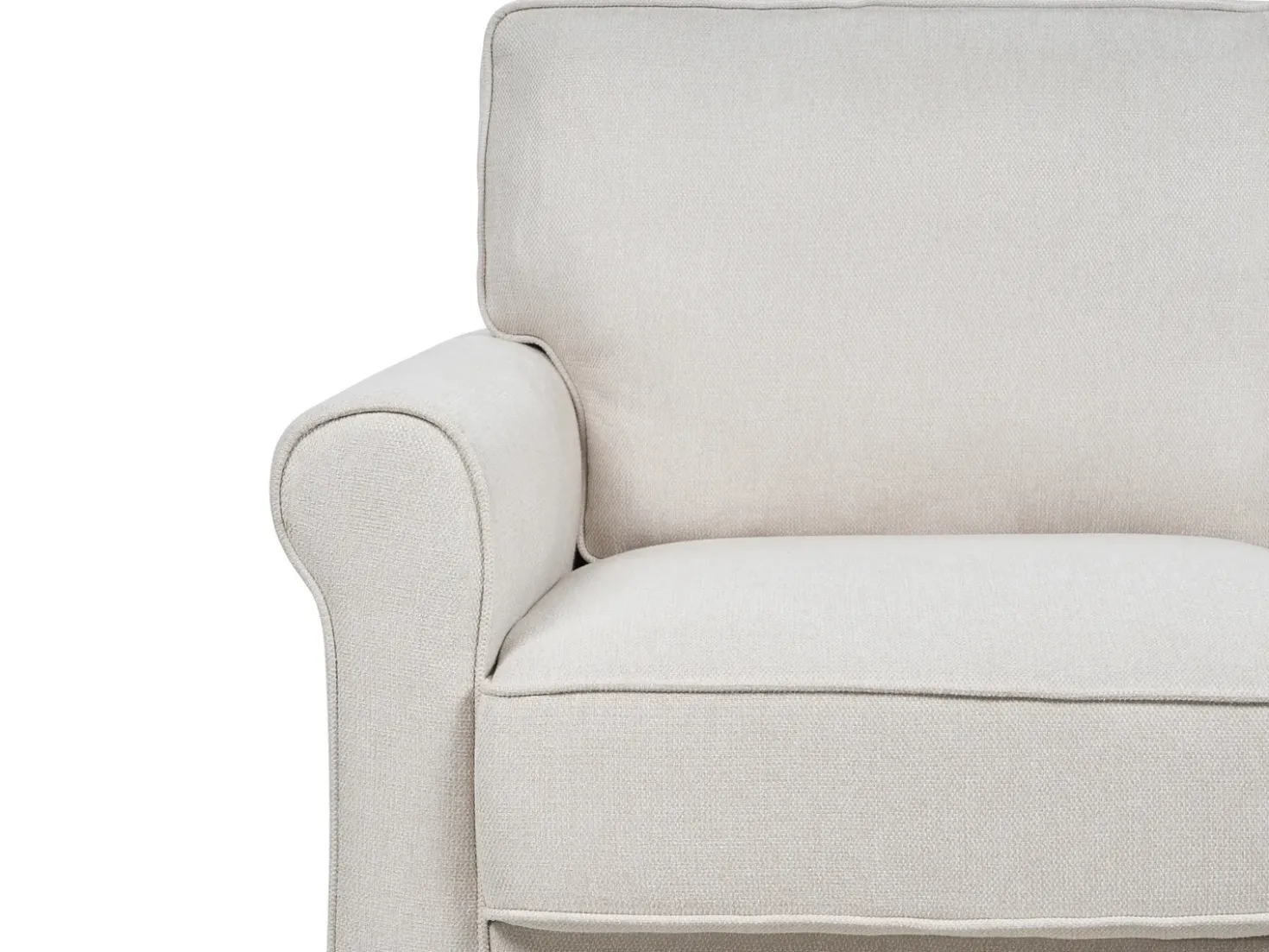 Divano 3 posti RONNEBY Tessuto Beige