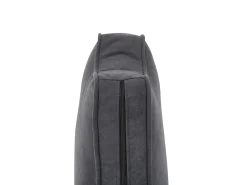Divano 3 posti RONNEBY Velluto Grigio scuro