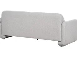 Divano 3 posti SALAND Tessuto Grigio