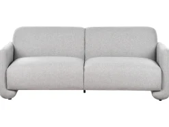 Divano 3 posti SALAND Tessuto Grigio