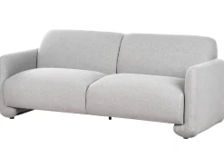 Divano 3 posti SALAND Tessuto Grigio