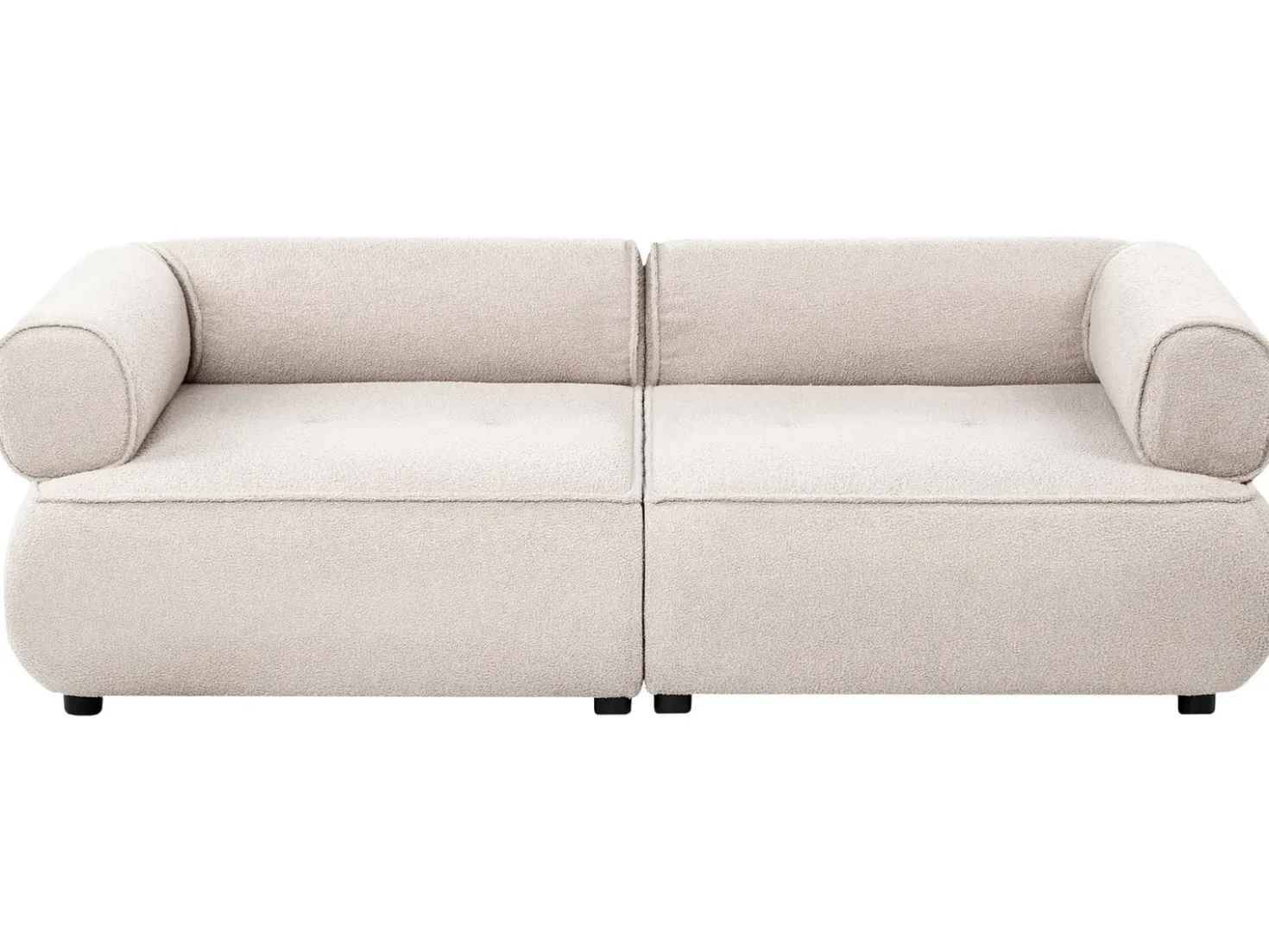 Divano 3 posti SALLA Bouclé Beige