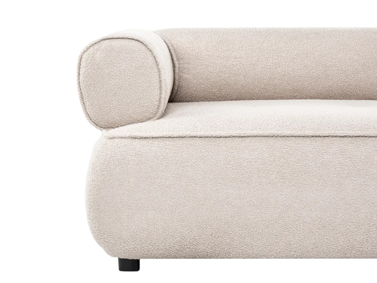 Divano 3 posti SALLA Bouclé Beige